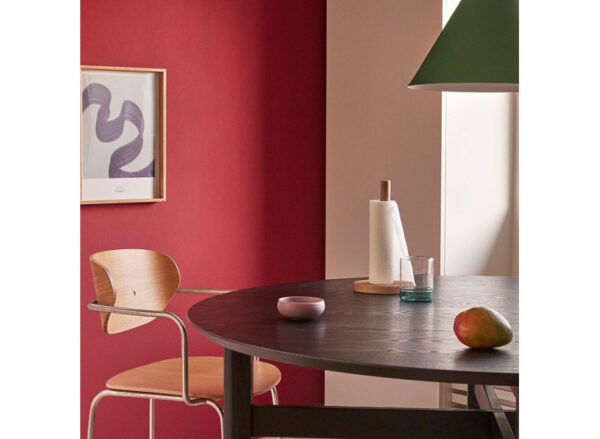 Køkkenrulleholder, egetræ Ø15xH28 - Image 2