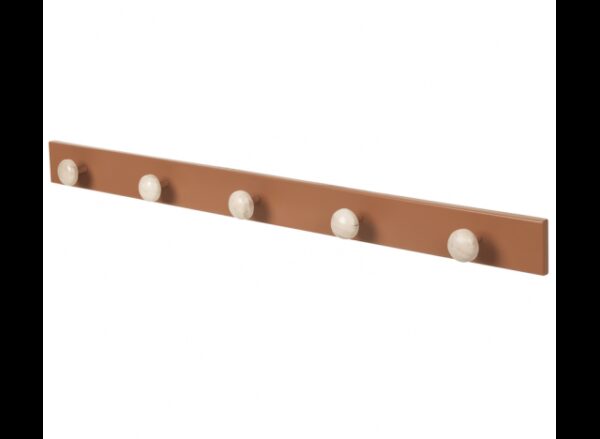 Knage Pebble Jern Marmor Caramel Cafe