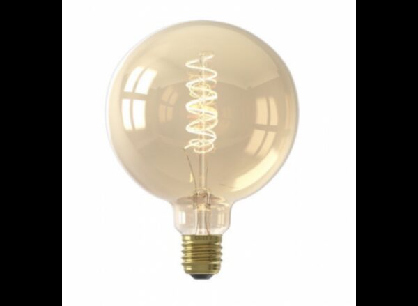 Lyspære LED 4 watt - spiral gold 200 LM
