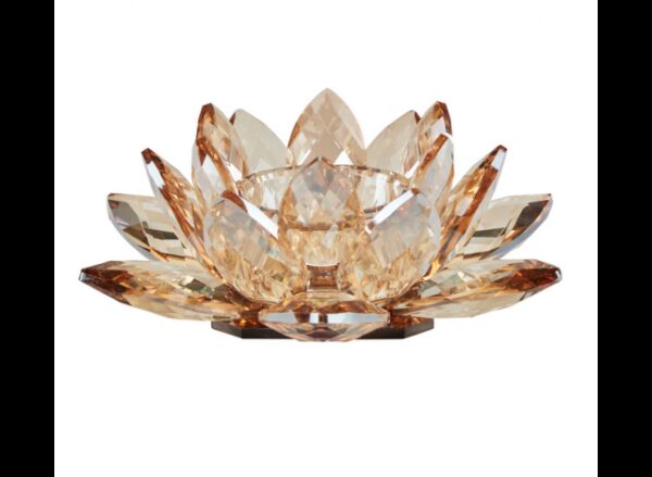 Lysestage Lotus Amber Large