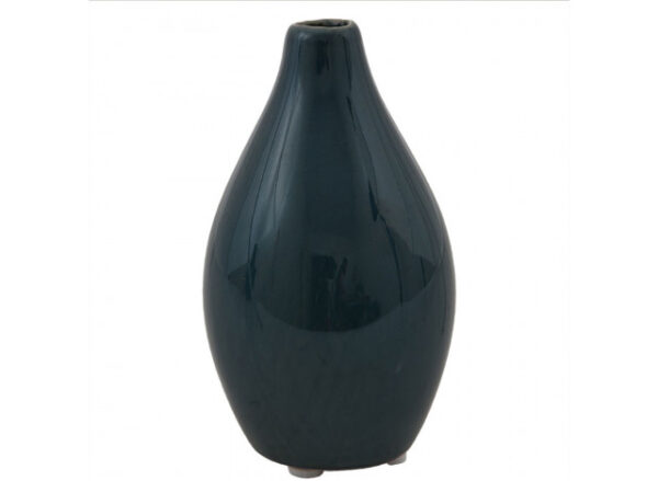 Vase Eje Keramik Mørkeblå