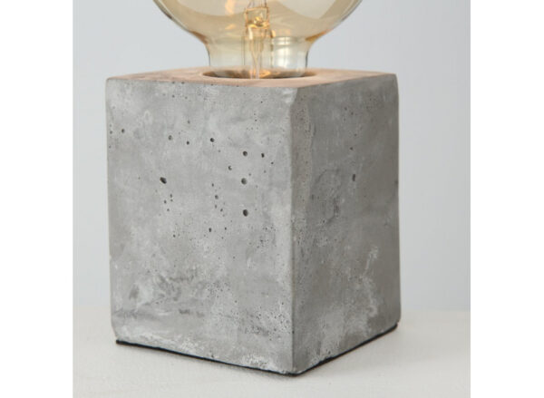 Bordlampe Beton H10cm - Image 3