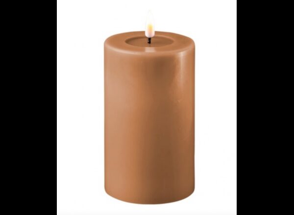 Bloklys LED Ø7,5 Caramel - Image 2