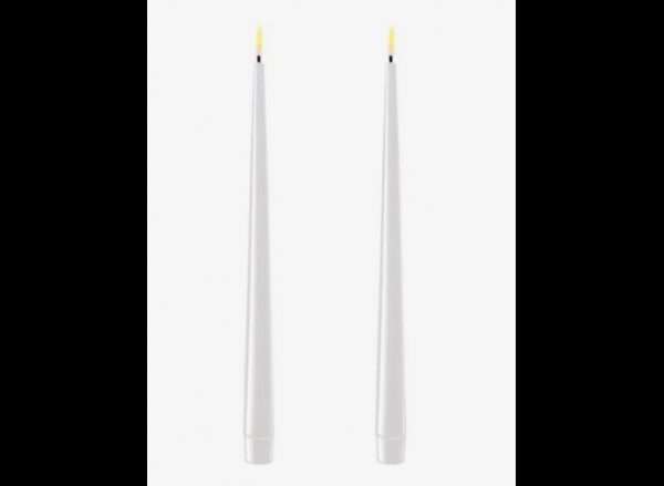 Lange lys LED 2-p Ø2,2cm Hvid