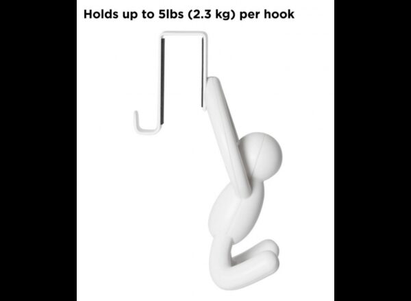 Buddy over dør 2pc Hvid - Image 3
