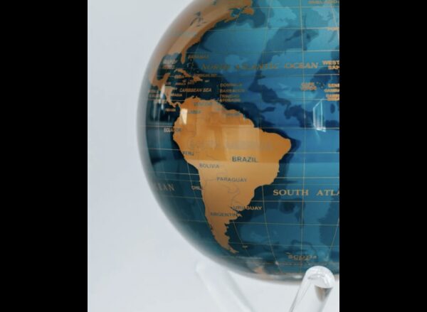 Moving Globe Blue-Gold - Image 2