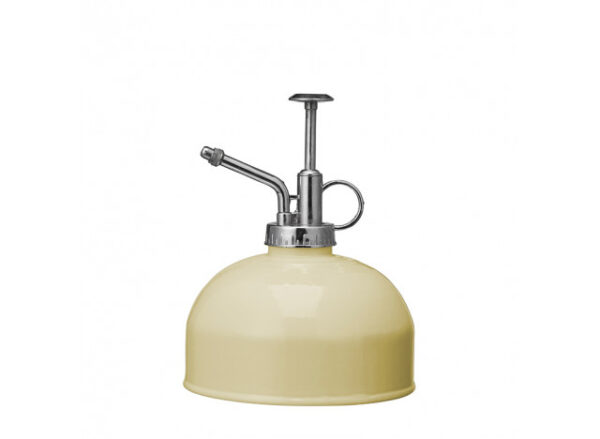 Water spray can yellow