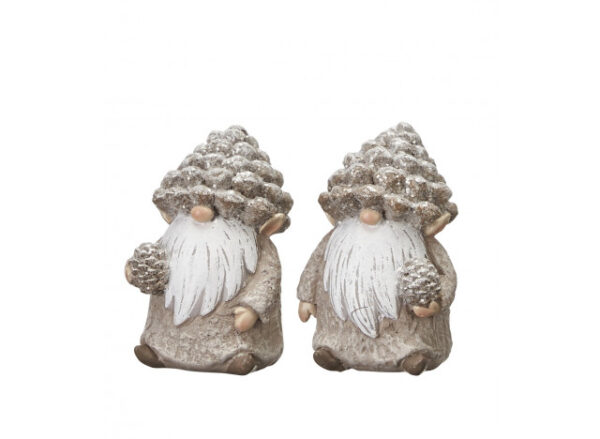 Bugan Frosted Pinecone H8cm