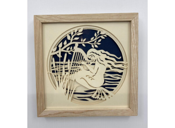 Picture 3D w frame - Little Mermaid