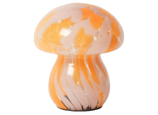 Lampe Mushy Pink-Orange, 16xø13 cm
