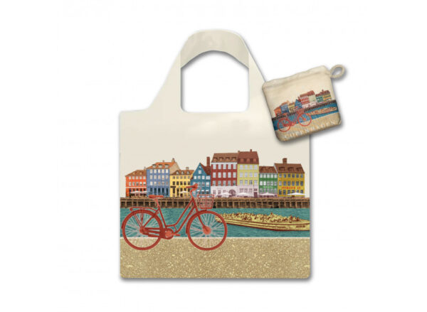 Foldbar Mulepose Copehagen Nyhavn Cykel - Image 2