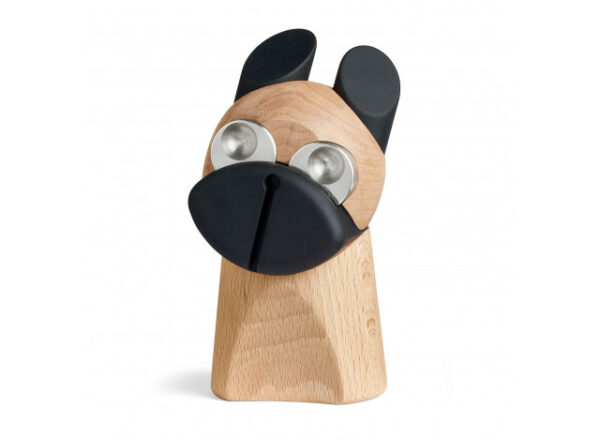 Hund med krome øjne