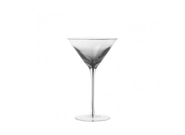 Mundblæst Glas 4-p - Smoke