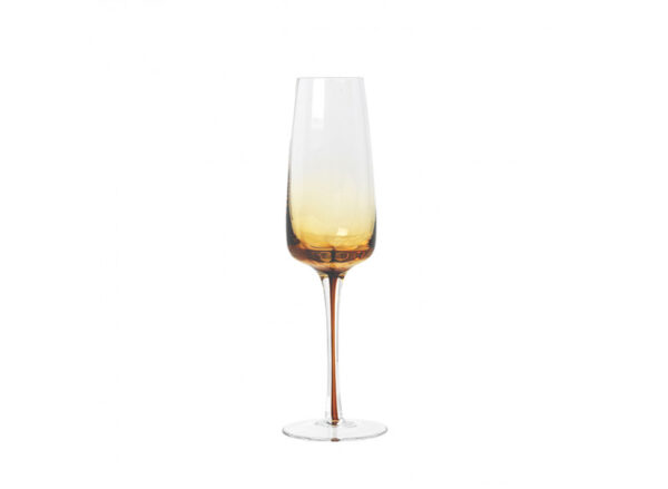 Mundblæst Glas - Amber - Image 7