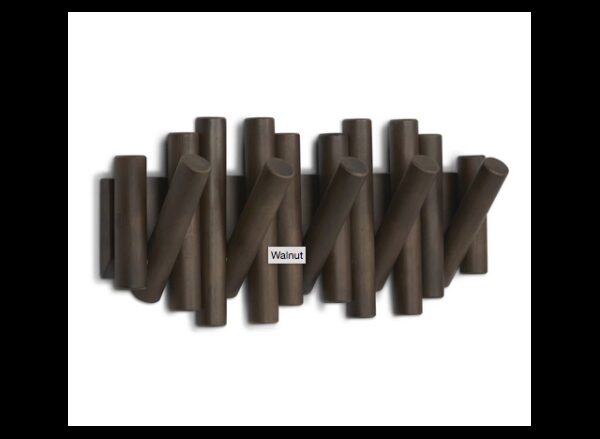 Knagerække Picket rail walnut