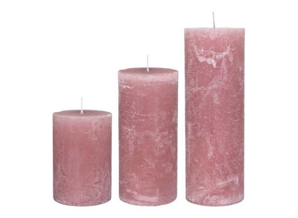 Bloklys Rustic Dusty Rose
