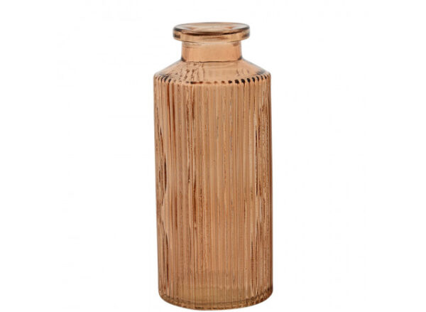 Vase Emmet amber H14 cm