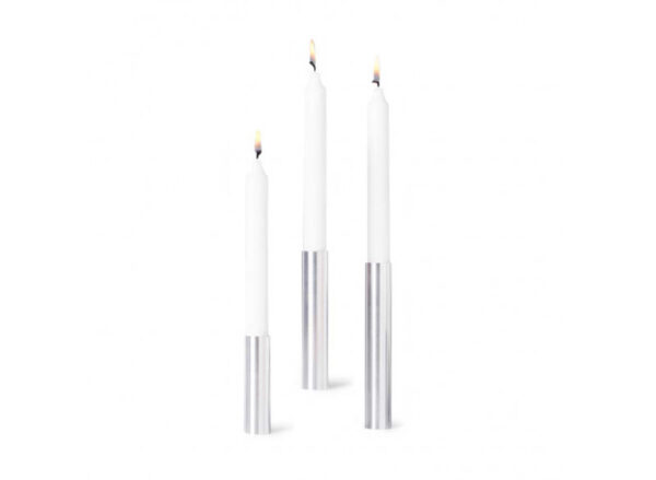 Lysestage Slim Lights Børstet stål - Image 4