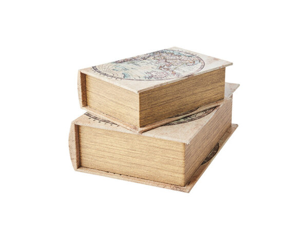 Storage books World Map - 2 pc - Image 3
