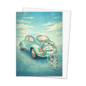 Greetingcard Wedding Car