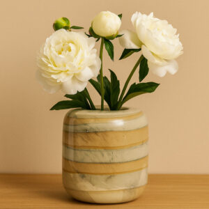 Vase Lagoon Beige Ø20xH19