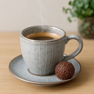 Espresso kop og underkop Nordic Sea
