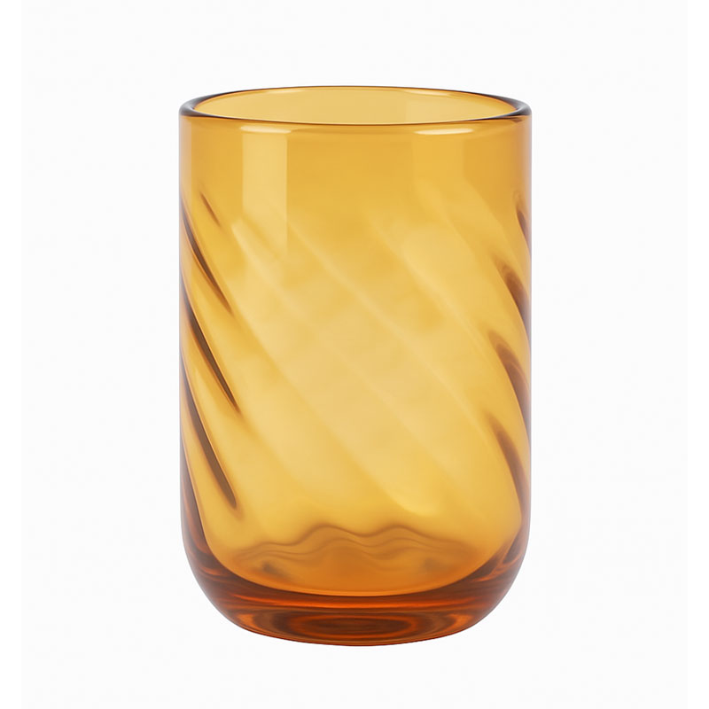 Drikkeglas Twist Amber - Billede 2