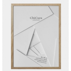 Ramme egetræ 30x40cm