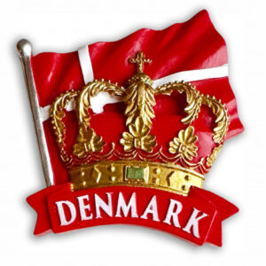 Magnet Denmark Crown