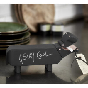 Flodhest Sort Kay Bojesen