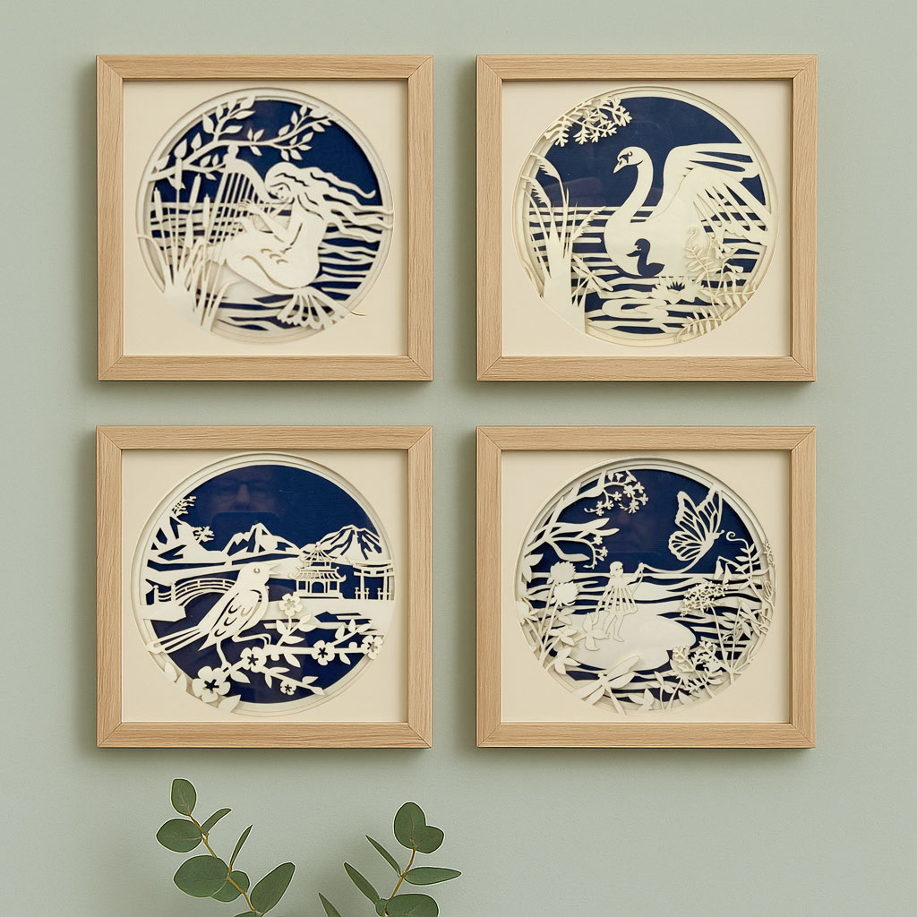 Papirklip med Den grimme Ælling i ramme - Image 3