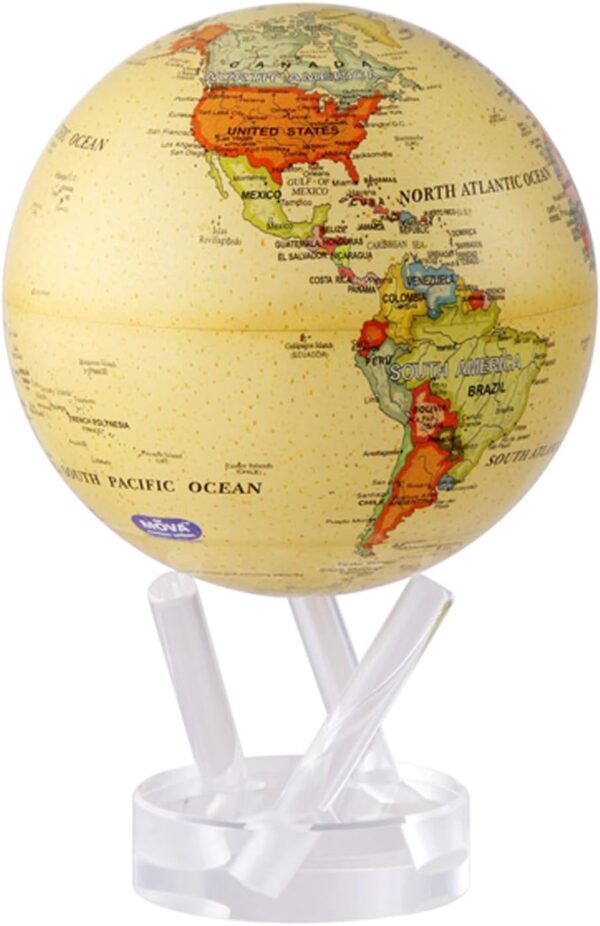 Moving Globe Pol Map - Small - Image 2