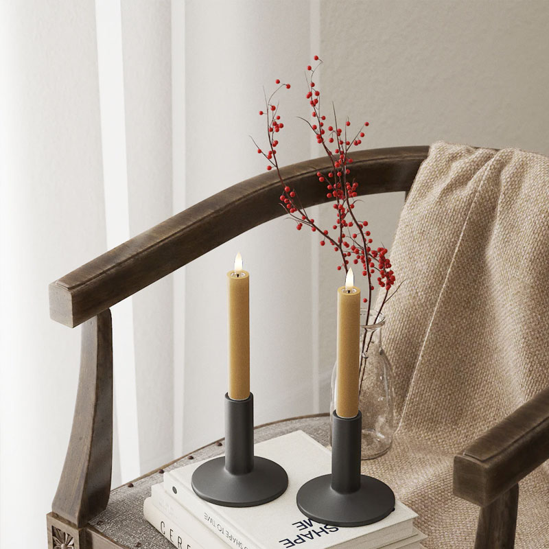 LED Kronelys 15cm Karry 2 pak - Image 4