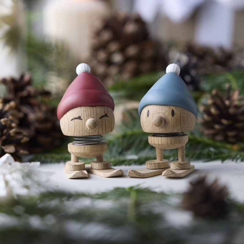 Hoptimist Skiløber Bimble Rød - egetræ - Image 4