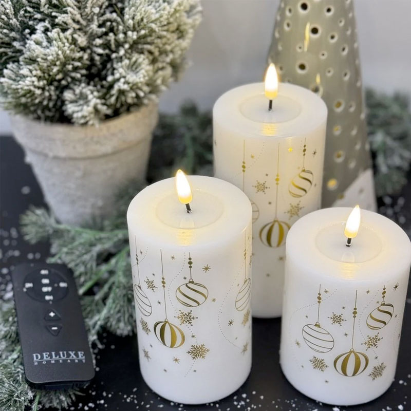 LED Lys Guld Decor m Dioder i Gaveæske - Image 3