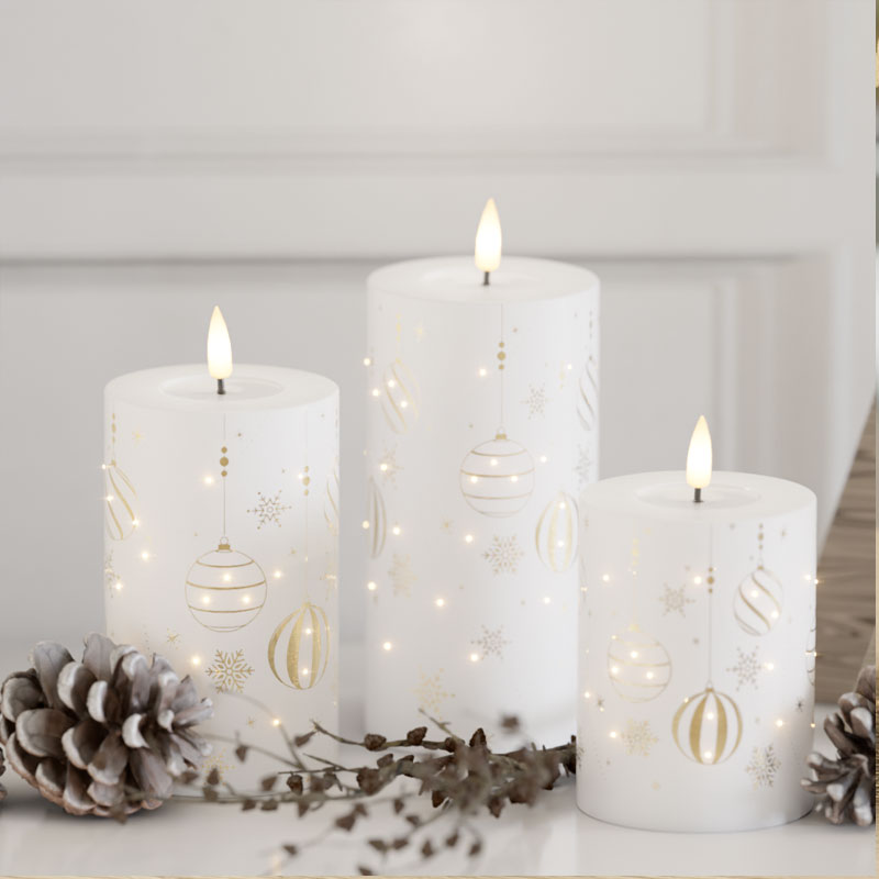 LED Lys Guld Decor m Dioder i Gaveæske - Image 2