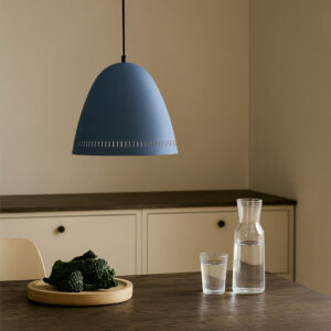 Superliving Dynamo Pendel – Mat Smoke Blue Ø19 cm x H25 cm
