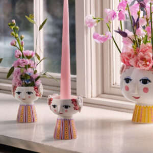 Bjørn Wiinblad Eva Lysestage – Lavendel 9,5 cm