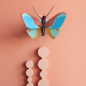 Claudina Butterfly vægdekoration – 3D - 14,5 × 12 × 5,5 cm