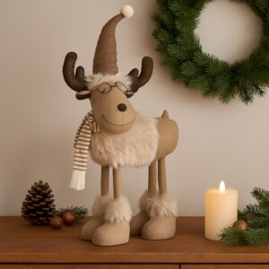 Franky Juleelg – Håndlavet Dekorationsfigur 45 cm