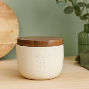 Krukke med låg - Made with Love