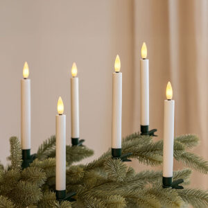 LED juletræslys 6-pak