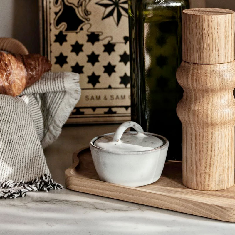 Lille skål med låg Nordic Sand - Image 3