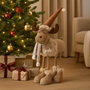 Franky Juleelg – Håndlavet Dekorationsfigur 92 cm