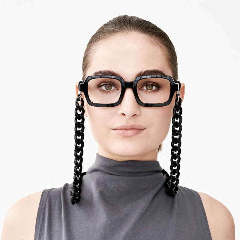 Læsebriller Square Black - Image 4