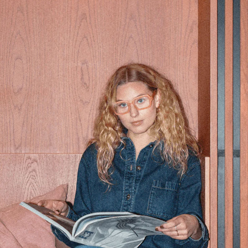 Læsebriller Square Coral - Image 4