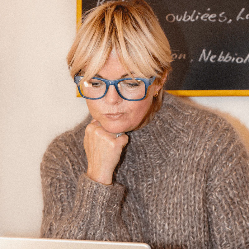 Læsebriller Type B Blue - Image 3