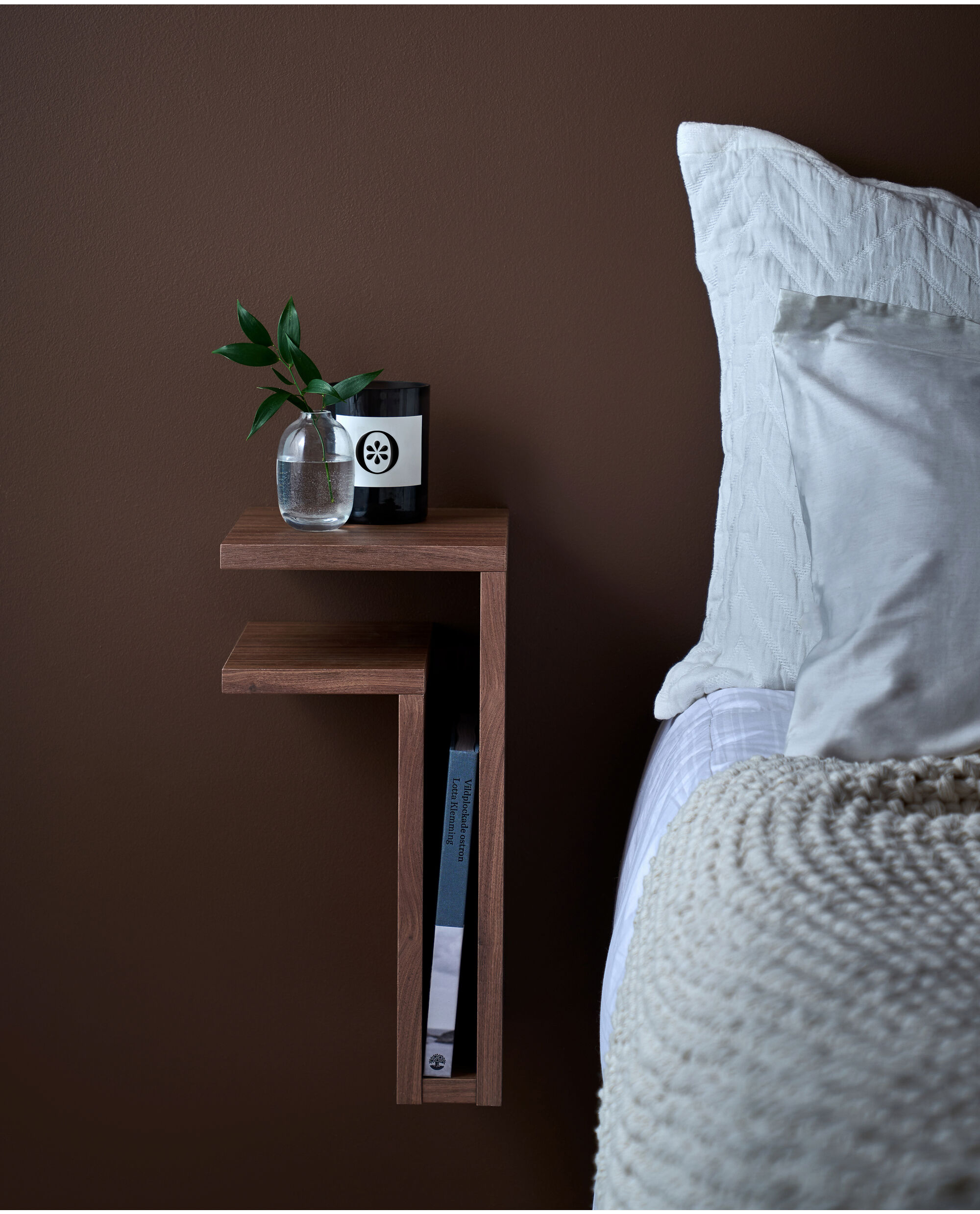 Maze F-Shelf Hylde Venstre – Valnød - Image 3