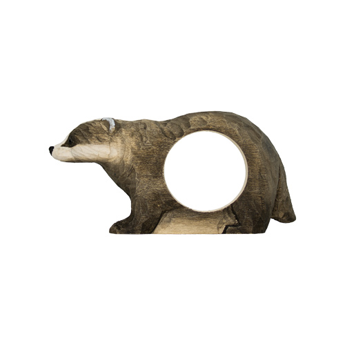 Servietring træ Grævling - Image 3