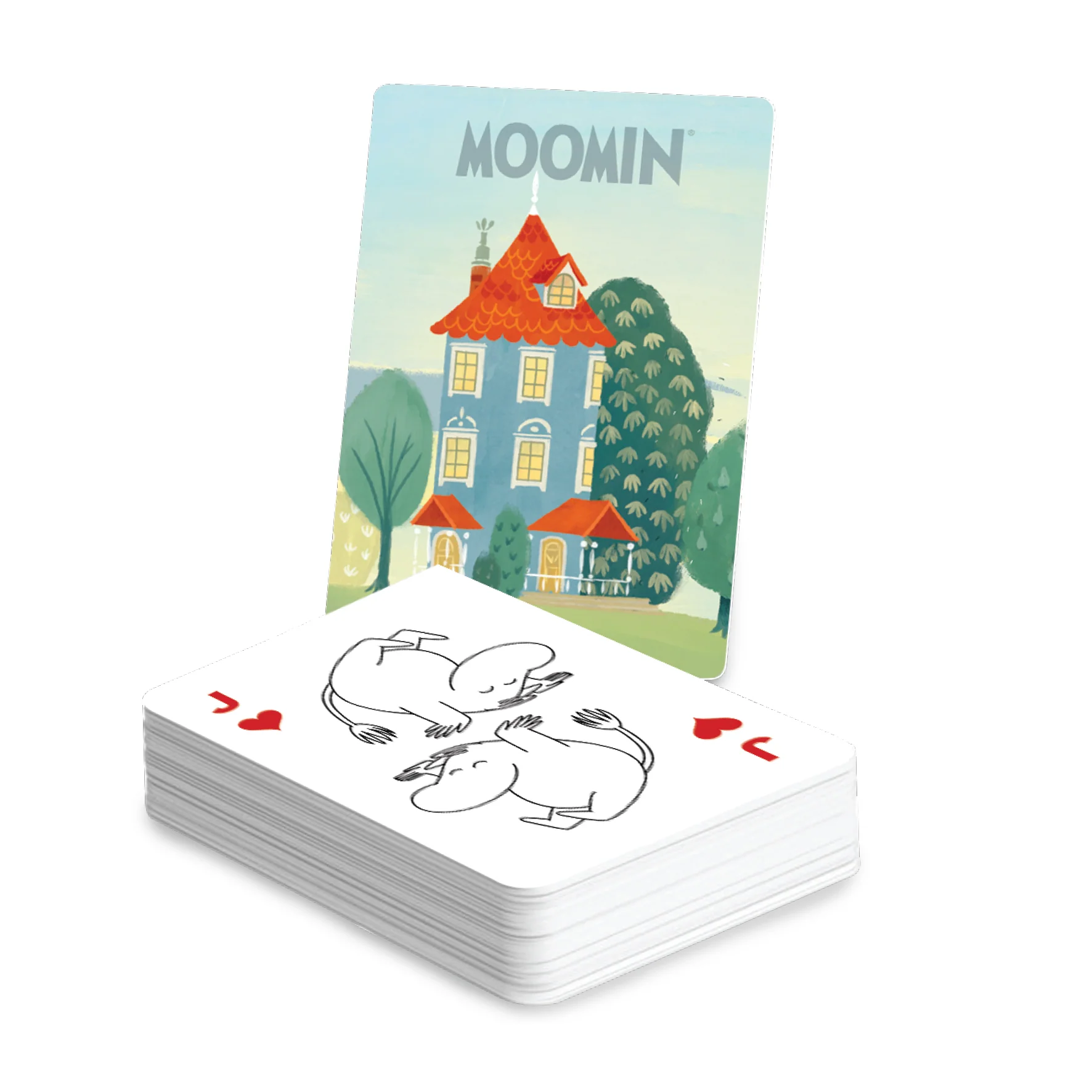 Mumi spillekort klassisk kortspil hus - Image 4
